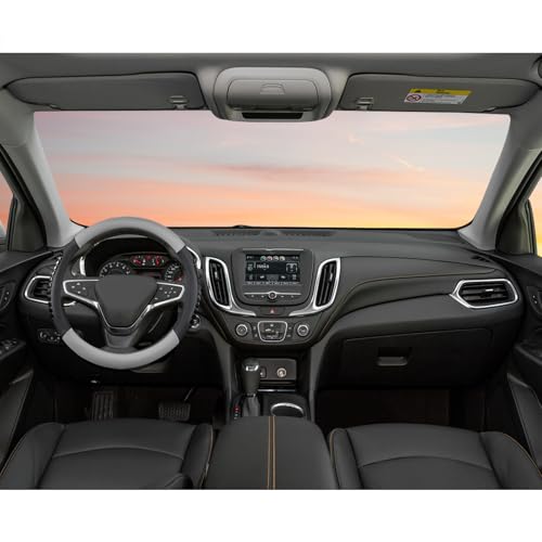 West Llama Nappa Leather Car Steering Wheel Cover Gel Massage,Cool in Summer,Universal 15 inch(Gray+Black-Standard Size) - color: F-Gray+Black, size: Standard size (14 ½''-15'')
