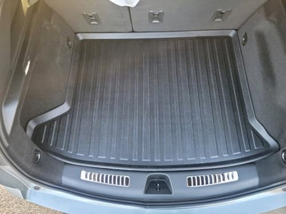 Premium Cargo Liner for Cadillac XT4 2019-2025 Crossover - 100% Protection - Custom Fit Car Trunk Mat - All-Season Black Cargo Mat - 3D Shaped Laser Measured Trunk Liners for Cadillac XT-4