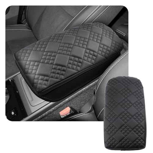 CDEFG for 2025 2026 Volvo XC40 Center Console Cover for 2019-2025 2026 Volvo XC40 Accessories Armrest Cover Middle Console Pad Arm Rest Leather Cover - color: Thick Pad for XC40