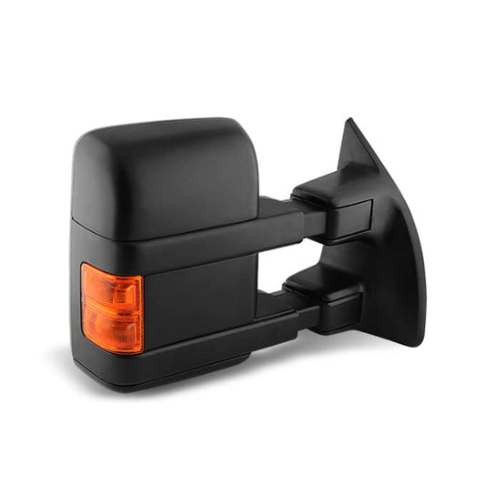 AKKON - For 08-16 Ford SuperDuty Extendable Towing Power Telescoping Wide Angle Side Mirrors Passenger Side - size: Passenger Side