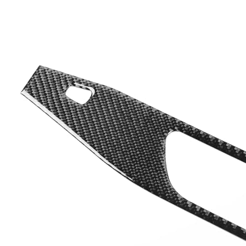 NVCNX Real Carbon Fiber Compatible with Audi B9 A4 S4 2017-2025 / A5 S5 RS5 2018-2025 2019 2020 2021 2022 2023 2024 Dash Center Co-Pilot Side Panel Trim Cover Sticker Decal Exterior Accessories 1PC - color: Dash Center Co-pilot Side Panel Trim