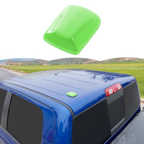 RT-TCZ Roof Antenna Cover Trim Decoration Exterior Accessories for Dodge Challenger 2009-2024,for Dodge Charger 2010-2024,for Dodge Ram 2010-2015 (Light Green) - color: Light green