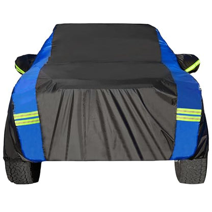 Avecrew All Weather Truck Cover - Waterproof, Rain, Snow, UV & Dust Protection (210"-230") - size: Fit Truck Length 210-230 inch