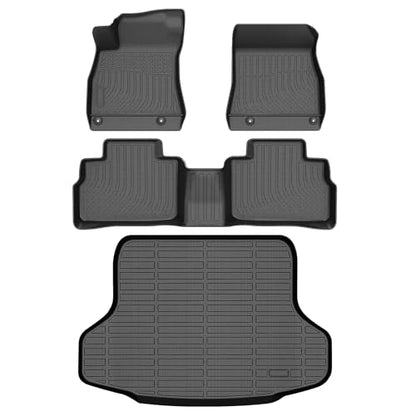 Cartist Floor Mats and Cargo Liner Fit for Nissan Sentra 2020 2021 2022 2023 2024 2025 2026 All Weather Floor Mat for Nissan Sentra Accessories Heavy Duty Carpet Protection - size: 5)Nissan Sentra【20-26】