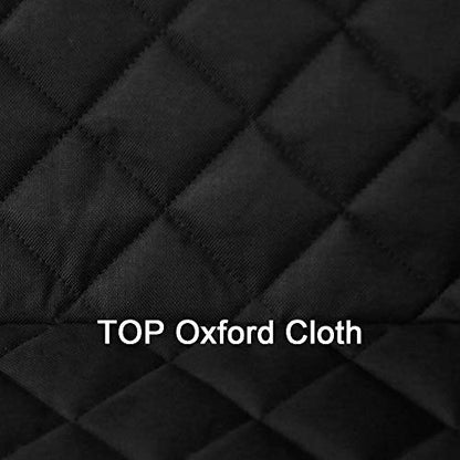 HONEST OUTFITTERS Dog Car Seat Cover 2 Pack, Waterproof Front Seat Car Cover for Cars, Trucks, and Suvs, Pet Front Cover for Cars, Nonslip Dog Seat Cover, Black - color: Black-2pcs