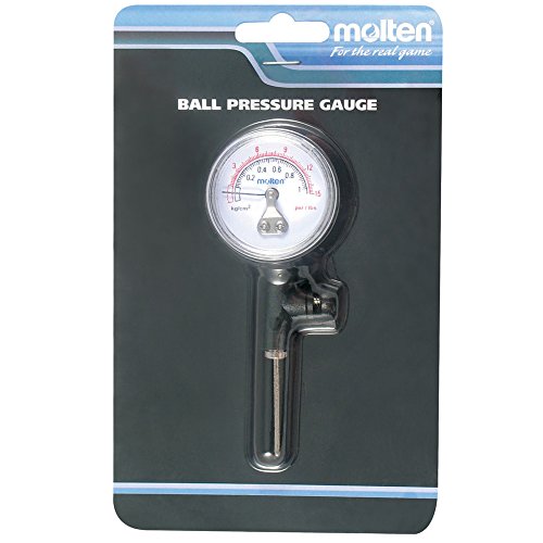 Molten PG Pressure Gauge with Built-in Release Valve, Black
