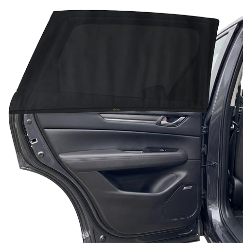 EcoNour Custom Fit Car Window Screens for Mazda CX-5 2017–2026 | Rear Side Mesh Sun Shade Cover for Baby Privacy & Blackout Camping Protection | Breathable Car Window Accessories - size: Fit for Mazda CX-5 2017–2026