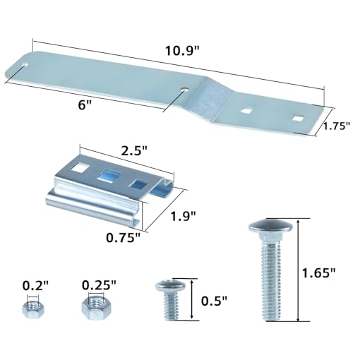 Aluminium Slow Moving Vehicle Bracket with Slow Moving Vehicle Sign for Golf Cart, Club Cars, Tractors, and any Utility Vehicles(1x Slow Moving Vehicle Triangle+1x Sign Mounting Bracket) - color: A08 1xSMV Bracket with Aluminum Sign and Toos