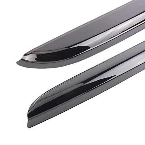 4pcs Window Visors Tape-On for 2002-2008 Dodge Ram 1500, 2003-2009 Ram 2500 & 3500 with Crew/Extended Cab Sun Rain Guard Side Window Wind Deflectors - size: 2002-2008 Dodge RAM 1500/2500/3500 Crew Cab