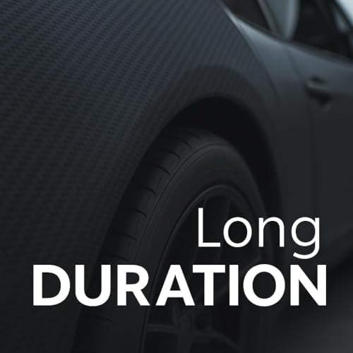 RockRose 3D Matte 3D Black Carbon Fiber Vinyl Wrap, Anti-Wrinkle, Air Release Automotive Bubble Wrap, Self Adhesive Car Vinyl Sticker DIY Decals 5FT x 15FT - color: 3D Black, size: 5FT x 15FT