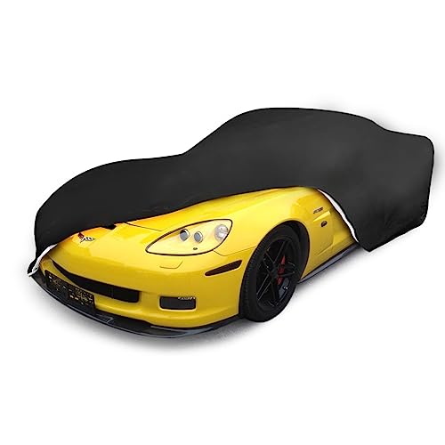 Proadsy 2026 Upgrade Car Cover Custom Fit for Corvette C6 Stingray Z06 Z51 2005-2013 Windproof All Weather Waterproof Sun Rain UV Dust Snow Protection Outdoor Covers - size: Corvette C6