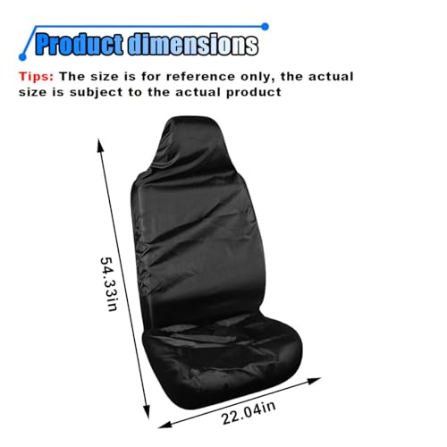 BDZMC Car Seat Cover Protector, Stain Resistant Car Front Seat Covers, Waterproof Car Seat Cover After Gym, Sweat Swimming, Car Seat Towel Covers for Cars, Trucks, SUVs (1PCS) - size: 1PCS