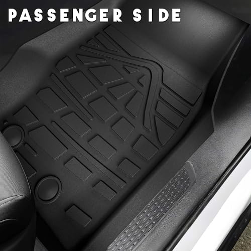 KARPAL Floor Mats & Cargo Liner for 2021-2025 2026 Jeep Grand Cherokee L (6-Seater w/o 2nd Row Center Armrest Only), All Weather TPE Custom Fit Floor Liners Car Mats Accessories - style: 2021-2026 | For Jeep Grand Cherokee L (6-Seat) | Combo Set
