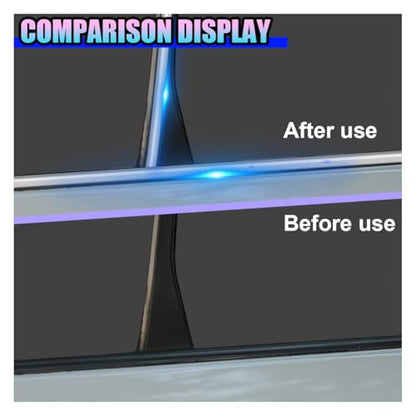26Ft Automotive Chrome Trim Molding, 1/2" PVC Scratch-Proof Car Side Body Trim Strip Line, Car Interior Exterior Decoration Protecter Sticker, Universal for Fenders Door Window Bumper (Silver)
