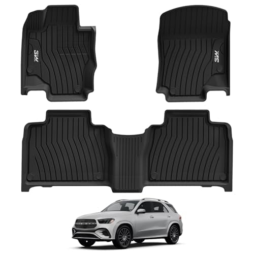 3W Floor Mats Fit for Benz GLE SUV 2020-2026(Not Fit for Coupe/W167/Hybrid), TPE All Weather Custom Fit Floor Liner for Benz GLE 5 Seats 350/450/580/53 AMG/63 AMG S Accessories Car Mats - size: 3. Benz GLE|20-25|Floor Mats Upgrade
