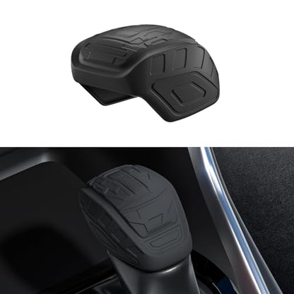 Suitable for Toyota RAV4,Toyota Wildlander,Toyota VENZA,Toyota Ninth-Generation Camry,Toyota Highlander,Toyota Kluge Car Gear Shift Cover,Stick Shifting Handle Protector (Black) - color: Black