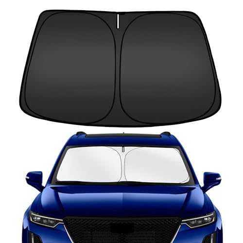ARISMOTOR Windshield Sun Shade for Cadillac XT6 2020-2025, Custom Fit Foldable Front Window Sunshade Sun Visor Protector, Block UV Rays Keep Your Car Cooler - size: for Cadillac XT6 2020-2025