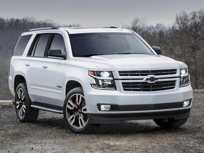 Rvinyl Pillar Post Window Trim Compatible with Chevrolet Tahoe 2015-2020 - Matte (Black) - color: Matte (Black)