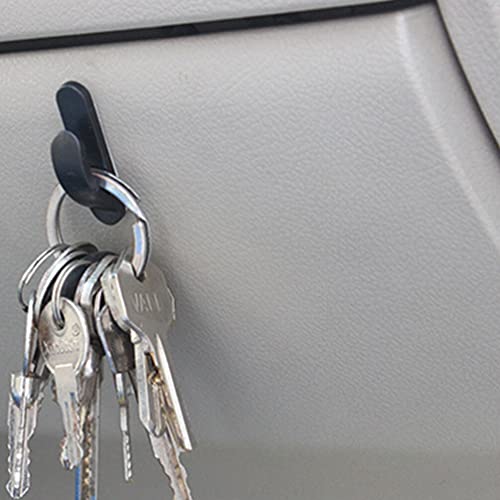FAVOMOTO 4PCS Car Headrest Hooks, Universal Mini Car Seat Hook Vehicle Adhesive Hooks Headrest Hanger for Handbag Purse Coat Vehicle Decor Car Seat Hanger (Pack of 2) - size: 4X1.3cm (Pack of 2)