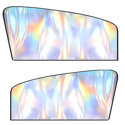 2PCS Car Side Window Sun Shade, UV Protection Car Windshield Window Cover, Magnetic Auto Front Seat Privacy Curtain for Baby, Universal Camping Accessories for Block Sunlight (Front) - size: Front
