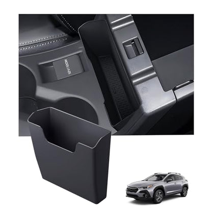 Center Console Organizer Armrest Hanging Basket Storage Box for Subaru Crosstrek/Impreza 2026 2025 2024, Interior Accessories Armrest Insert Tray for 2024-2026 Crosstrek/Impreza, Black - style: 4) Fit for 2024-2026 Crosstrek/Impreza,B