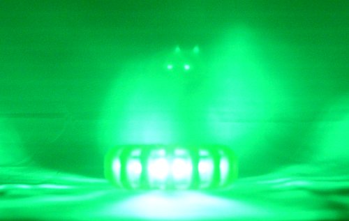 RPF16LM6 CASE OF 6 GREEN RECHARGEABLE 9-FUNCTIONS PORTABLE 16 LED POWER FLARE POWER-MARKERS ROADSIDE EMERGENCY MAGNETIC - color: GREEN