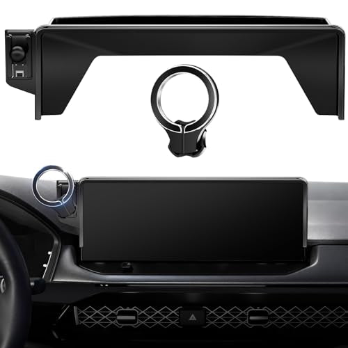Magnetic Car Phone Mount for Honda Accord Hybrid 2023 2024 2025 2026 Only, 11th Gen Accord 12.3" Display Accessories, Snap-On Dashboard Screen Holder for MagSafe iPhone Android, Sport Touring EX-L - style: for 2023-2026 Accord
