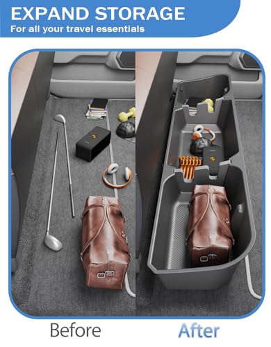 FengYu Under Seat Storage Box Compatible with 2015-2026 Ford F-150 F150 SuperCrew Cab, 2017-2026 F-250/F-350/F-450/F-550 Super Duty,F-150 Rear Underseat Storage Truck Organizer Tool Box - size: 2015-2026 F150 & 2017-2026 F250 F350 F450 F550