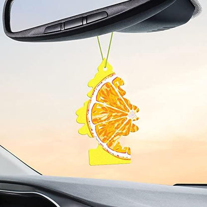 LITTLE TREES Car Air Freshener | Hanging Tree Provides Long Lasting Scent for Auto and Home | 24 Air Fresheners |Sliced - color: Sliced