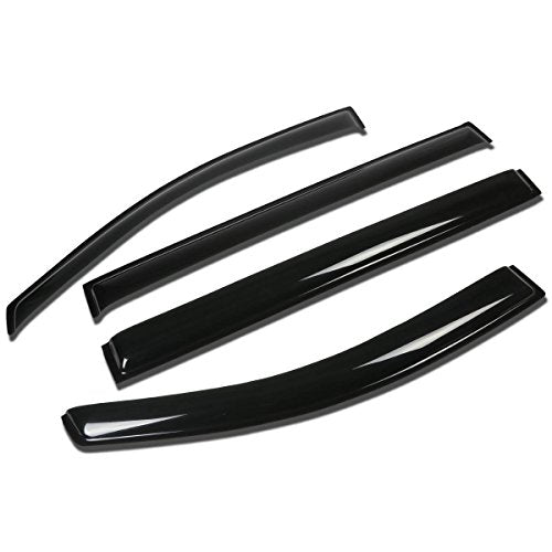 Auto Dynasty 4 Pcs Tape on Window Vent Visor Deflector Rain Guard Compatible with 2011-2014 Toyota Sienna, Acrylic - size: 11-14 Toyota Sienna