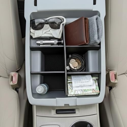 Vehicle OCD - Center Console Organizer for Toyota Highlander (2008-2013) - Made in USA - SLX116 - size: Highlander 2008-2013
