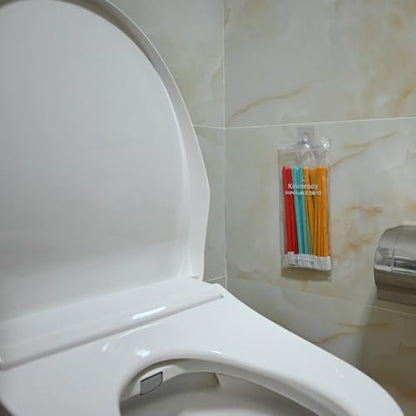 30PCS Disposable Crevice Cleaning Brush kit, Disposable Toilet Brush, Disposable Window Sill Cleaning, Keyboard Cleaning, Car Air Conditioner Cleaning (Color Mixing) - color: Color Mixing