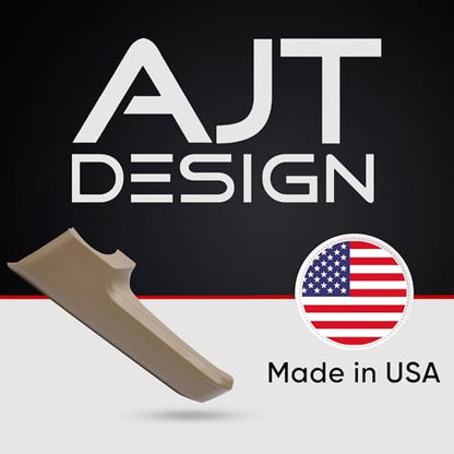AJT DESIGN Door Handle Covers Compatible with Toyota 4Runner 2010+ (5th Gen) | 5th gen 4runner Chrome Delete | ABS Plastic Front & Back Interior Car Door Handle Cover| Made in USA | Quicksand - color: Quicksand