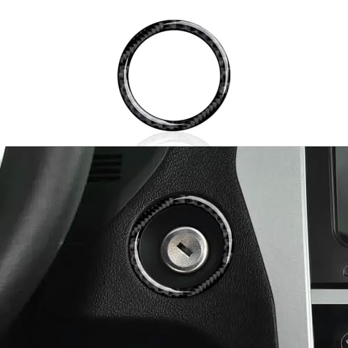 Car Carbon Fiber Decal Interior Trim Cover for Ford Explorer Sport 2010-2015 Accessories (Keyhole Sticker A) - color: Keyhole a