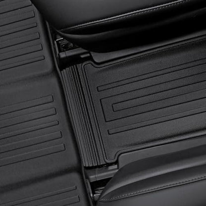 Floor Mats for 2026 Hyundai Palisade 7/8 Seat (Only Gas), All Weather TPE Black Cargo Mat with 3rd Seat Back Cover and Lower Trunk Mat for 2026 Hyundai Palisade Calligraphy Accessories - size: For Hyundai Palisade Gas Floor Mats Set 2026