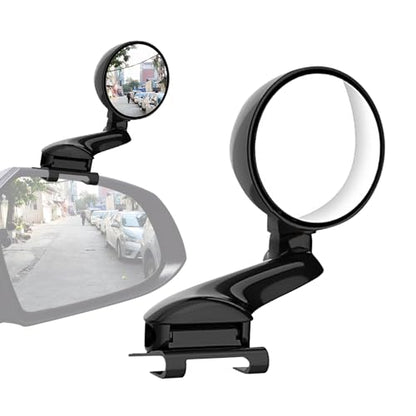 Blind Spot Mirror Adjustable 360 Degree Car Side Mirror, HD Glass Rear View Exterior Accessories Frame Thickness Less than 5MM for Car SUV (long-armed Right) - style: long-armed Right