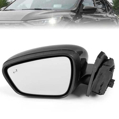 Left Side Mirror Replacement Compatible with Ford Escape 2020 2021 2022 2023 Power Adjustable Heated with Blind Spot Rear View Mirror Driver Side 7Pins