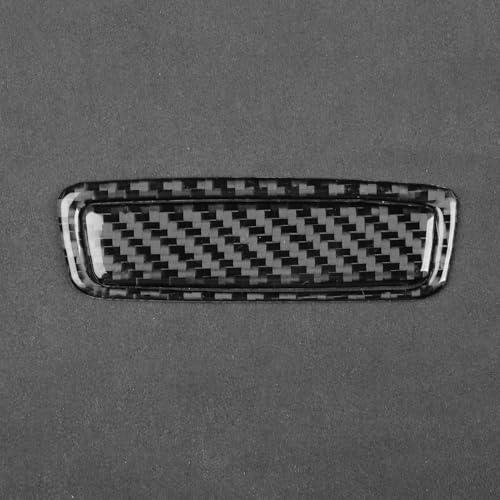 NVCNX Carbon Fiber Accessories for Mercedes Benz GLE GLS 350 450 450e 580 53 63 S AMG 2020-2026 2021 2022 2023 2024 2025 W167 C167 X167 Rear Armrest Cover Interior Trim Overlay Sticker Decal 2PCs - color: Rear Armrest Trim