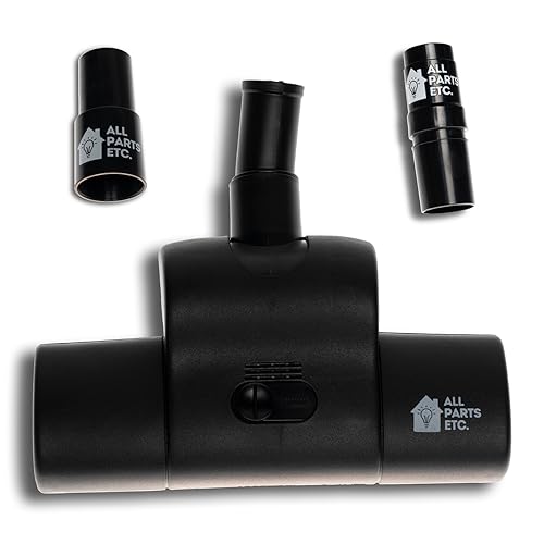 Vacuum Carpet Brush Nozzle Attachment, 1.25” Turbo Floor Brush Accessories, Head for Shop Vac, Bissell, Shark, Oreck, Hoover, Eureka & Central Vacuum (Style May Vary) - color: Carpet Brush