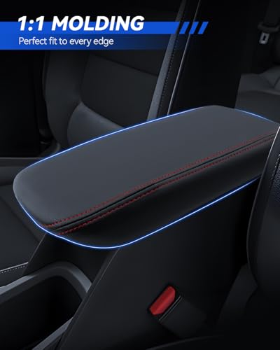 Armrest Cover for Chevy Trailblazer 2021 2022 2023 2024 2025 2026 Accessories Center Console Middle Lid Pad Protector for Car Elbow Rest - size: for 2021-2026 Chevy Trailblazer