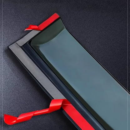 Tape On Window Visors Rain Guards Deflectors Compatible with Toyota Rav4 2019-2025, Side Vent Window Deflector Rain Guard Shade for Rav-4 19-25,Rav4 Window Covers,Truck Accessories-4pcs - size: For Toyota Rav4 2019-2025