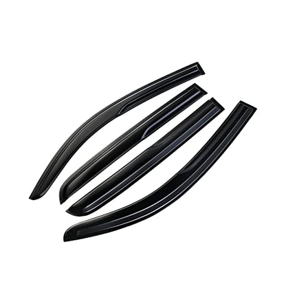 94768 Original Sunproof Waterproof Side Window Visor,4pcs Tape-On Rain Guards Set Compatible with 2016-2022 Toyota Tacoma Double Cab/Crew Cab - size: 2016-2022 Toyota Tacoma