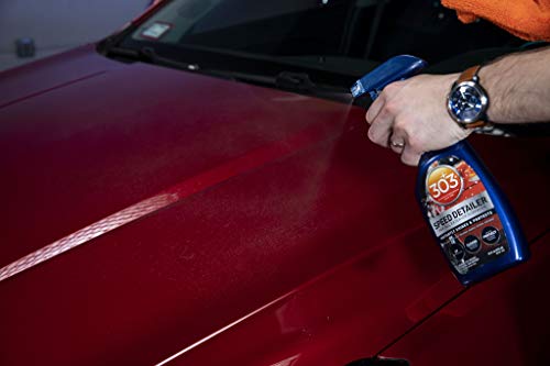 303 Products (30216-6PK) Products Automotive Speed Detailer - For All Exterior Surfaces - Instantly Shines And Protects - Cleans Between Washes - UV Protection, 16 fl oz 6 Pack - size: 16 Fl Oz (Pack of 6)