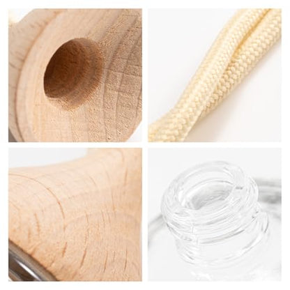 Refillable Car Air Freshener Hanging Diffuser, Empty Glass Bottle with Reed Sticks for Essential Oils, Car Scent Diffuser and Aromatherapy Pendant Decor for Women and Men (4PCS) - size: Reed Stick - 4PCS