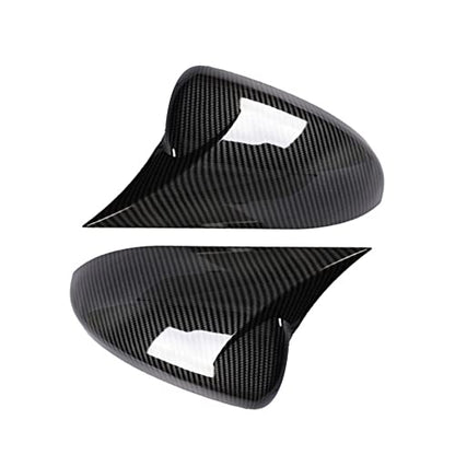 Carbon Fiber Patterned for Chevrolet Cruze 2009-2012 Side Wing Rear View Mirror Covers ABS Trim With OX Horn Car Styling (Carbon fibre) - style: Carbon fibre