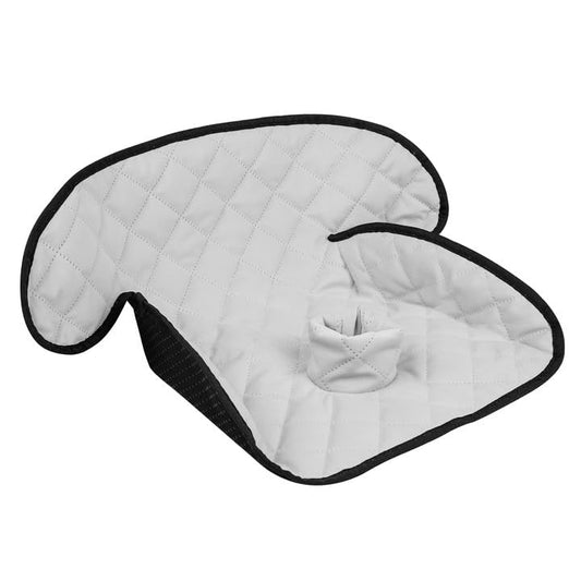 MOOB Waterproof Car Seat Protector - Potty Training Liner for Baby & Toddler, Machine Washable Piddle Pad with Anti-Slip Backing, Universal Fit for Infant Car Seat & Stroller (Grey) - color: Grey, size: 1 pack