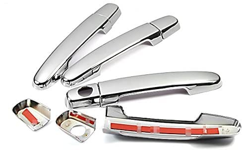 Chrome Side Door Handle and Mirror Covers for 2009-2013 Toyota Corolla / 2007-2011 Toyota Yaris