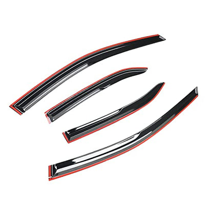 Side Window Visor Vent Deflectors Rain Guards Designed for Toyota Camry 2018 2019 2020 2021 2022 2023 XV70 for All Trims L LE SE XLE XSE Hybrid 94311 - size: 2018-2023 Toyota Camry