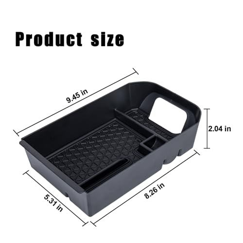 Center Console Organizer Tray Compatible with Toyota RAV4 2025 2024 2023 2022 2021 2020 2019 Armrest Storage Box Insert Tray Secondary Interior Accessories - size: 1 Piece | Armrest Storage Tray