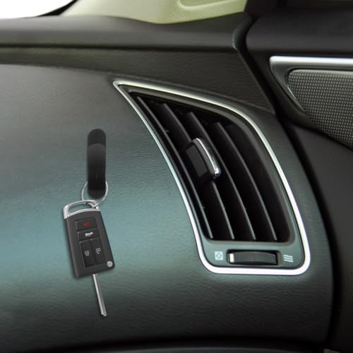 FAVOMOTO 4PCS Car Mini Hooks, Plastic Adhesive Car Dashboard Hook Seatback Organizer Vehicle Interior Accessories Stickers for Key Earphone Charging Cable - size: 4X1.3cm